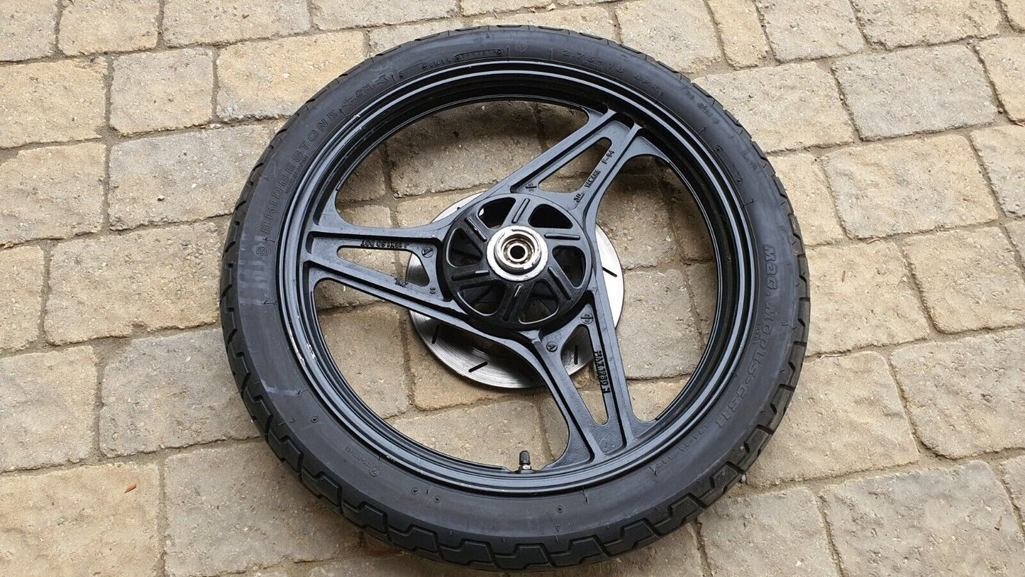 Roue avant Yamaha YBR 125 2005 Réf : 4GU-F5168-10-33 Front wheel