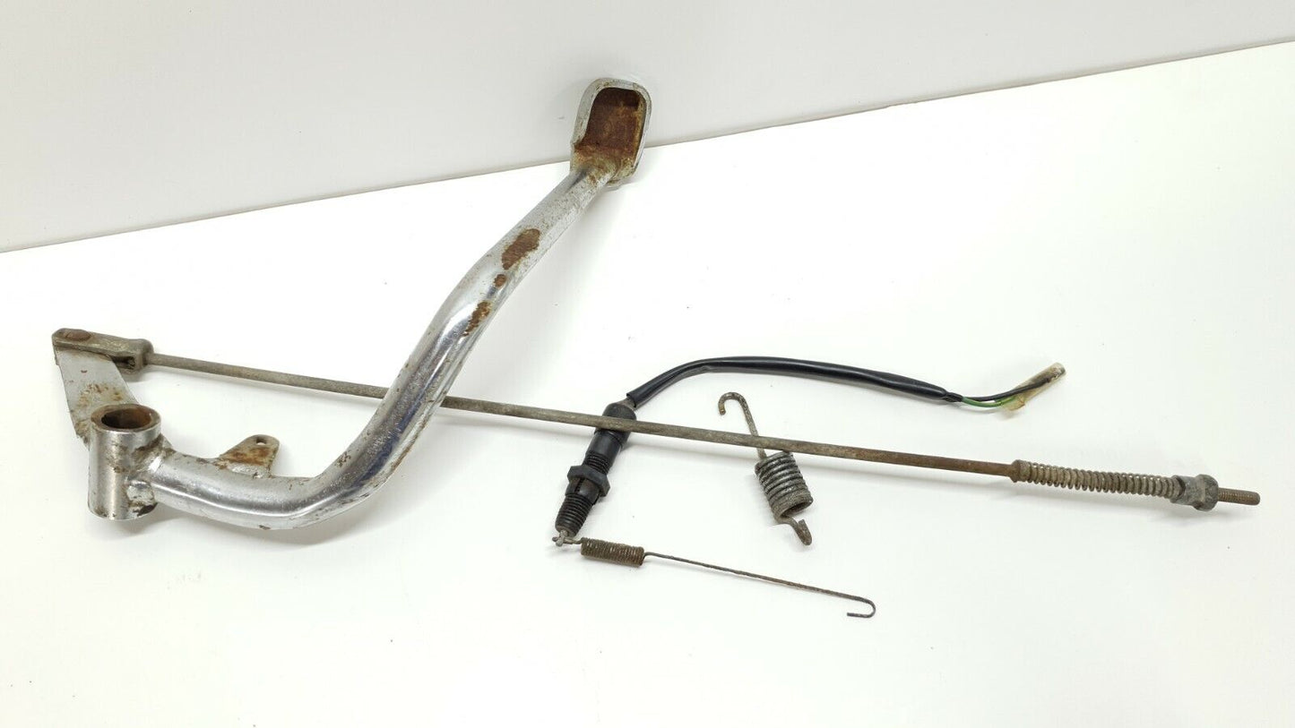 Pédale de frein arrière Honda CB125T 1978 Réf : 46500-399-000 Rear brake pedal