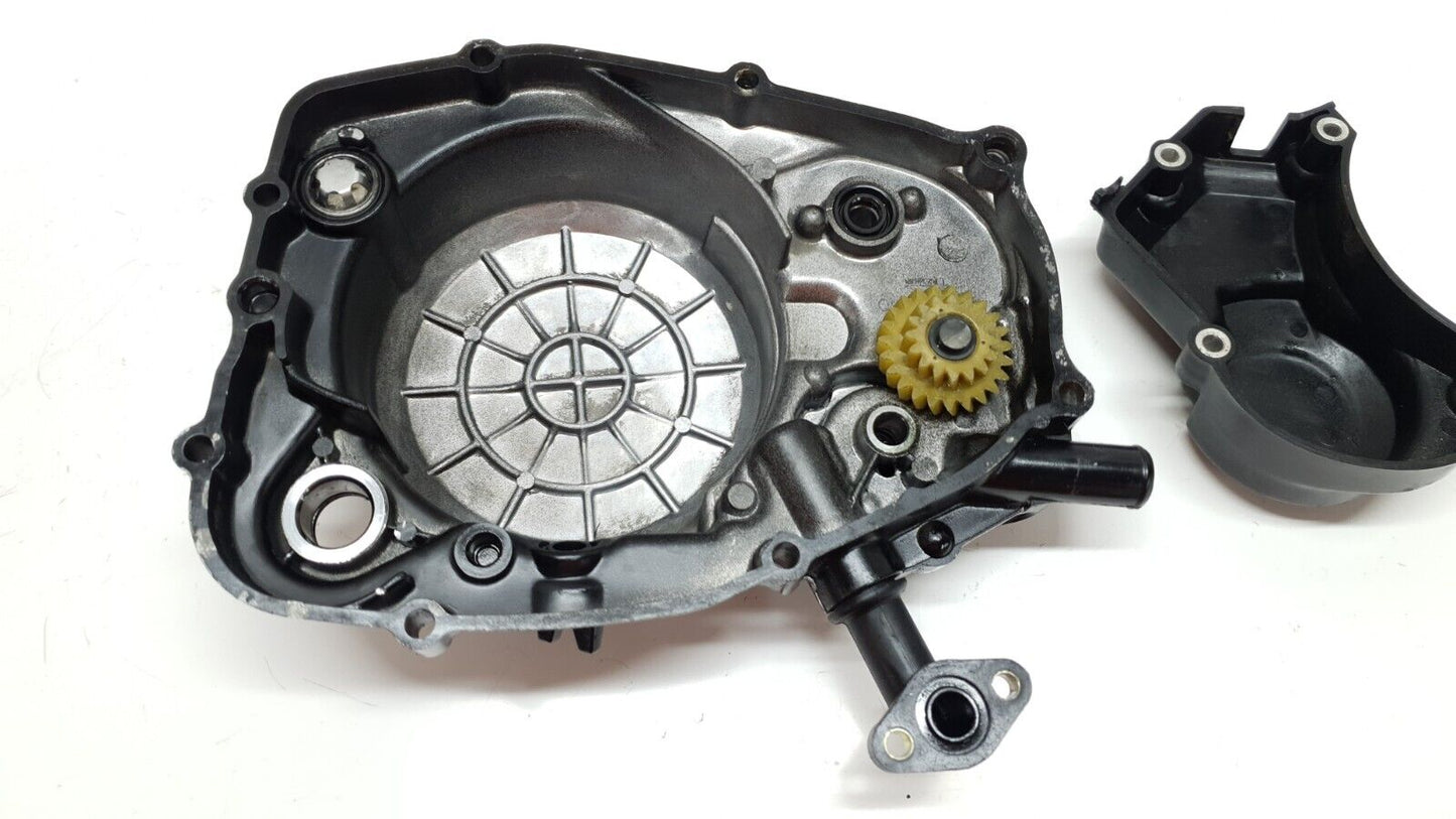 Carter d'embrayage Yamaha DT125LC 1987 n°9 Réf : 34X-15421-00-00 Clutch cover