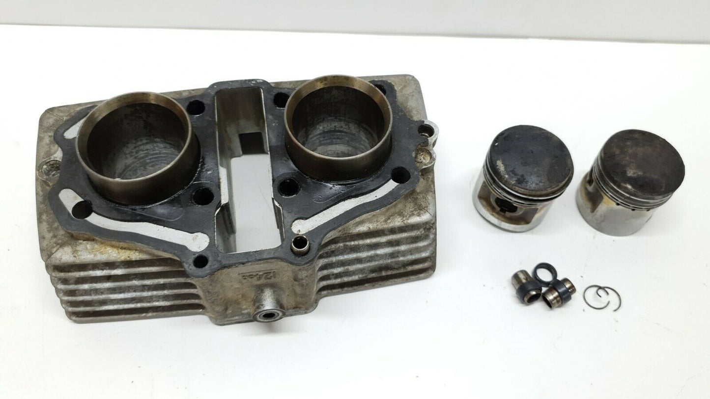 Cylindre & pistons 44mm Honda CB125T 1978 Réf : 12100-399-000 Cylinder