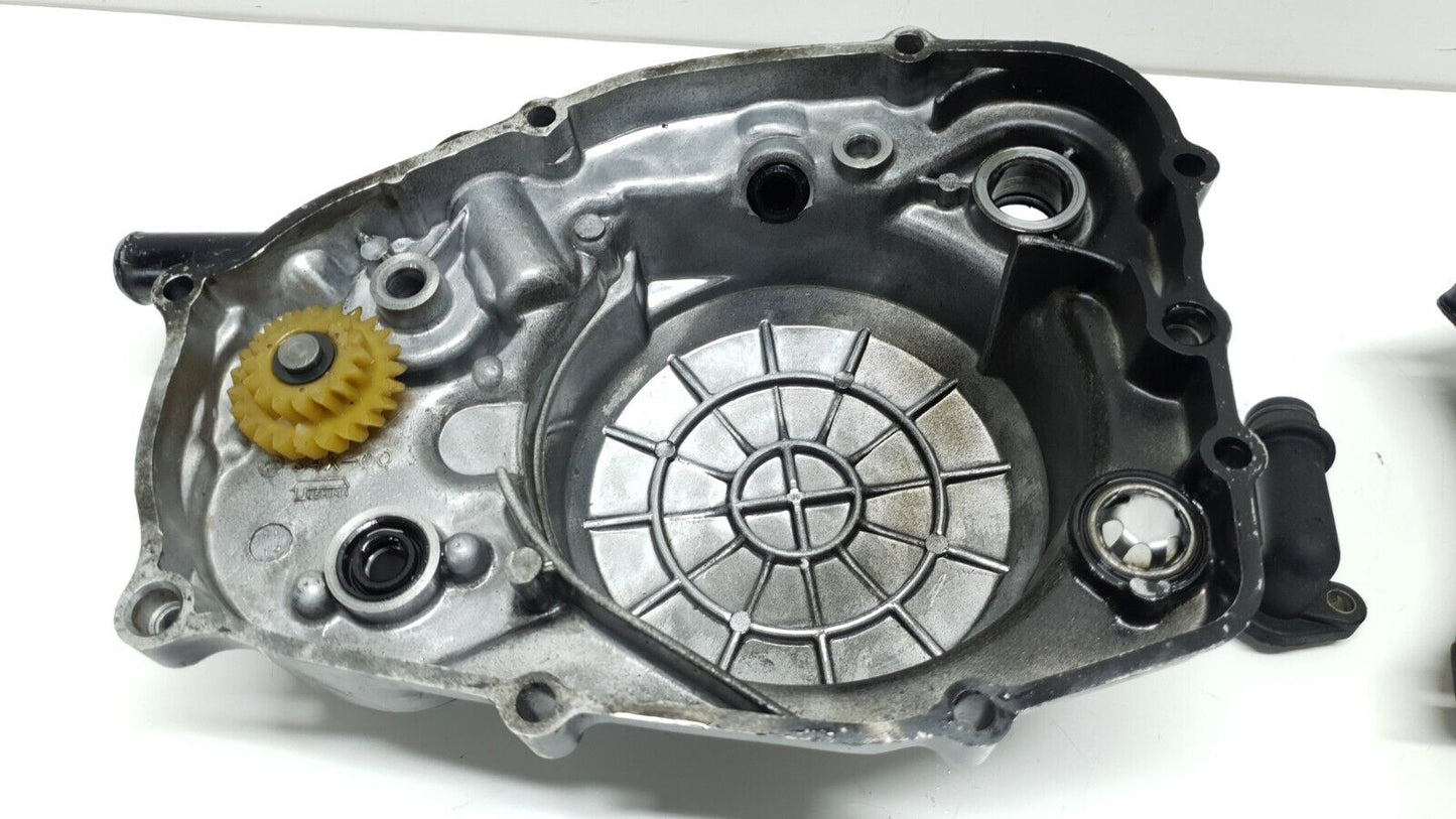 Carter d'embrayage Yamaha DT125LC 1987 n°11 Réf : 34X-15421-00-00 Clutch cover